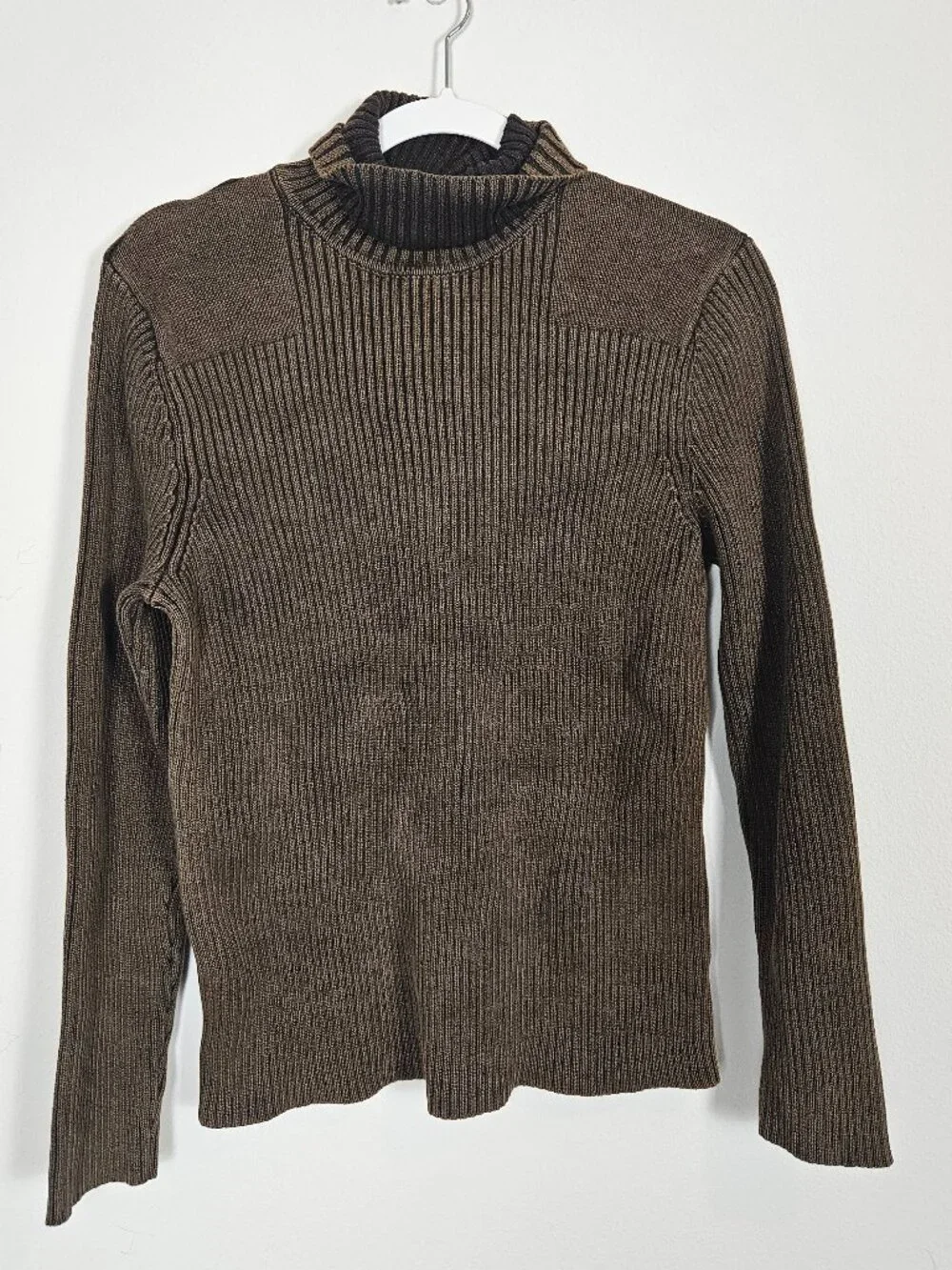 Men's Vintage Express Precision Fit Y2K Grunge Ribbed Sweater